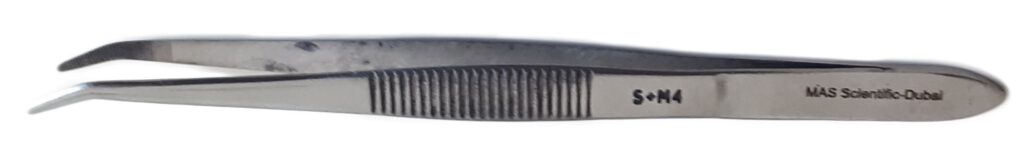 This image has an empty alt attribute; its file name is Forcep-Curved-125mm-1024x149.jpg