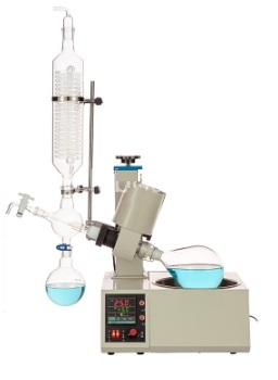 This image has an empty alt attribute; its file name is 1L-rotary-evaporator-with-flask-auto-lift-MAS-4107.jpg