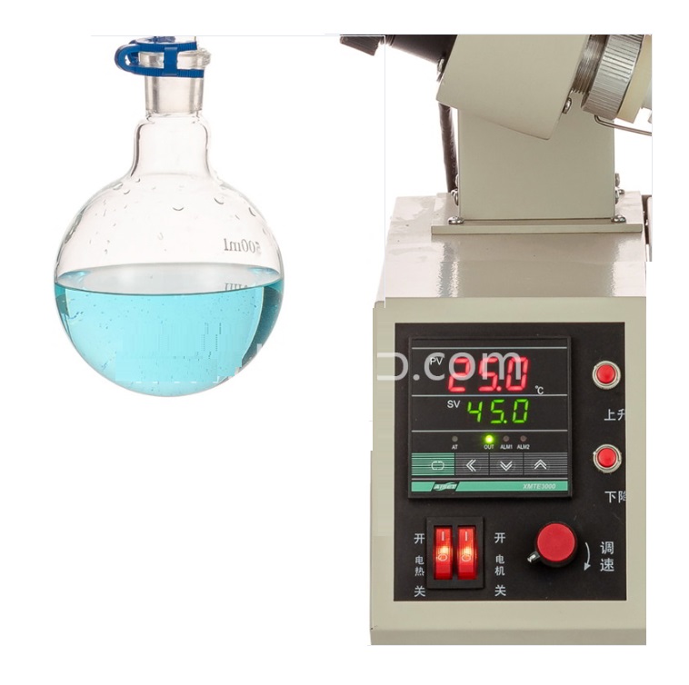 This image has an empty alt attribute; its file name is 1L-rotary-evaporator-with-flask-auto-lift-P2-MAS-4107.jpg