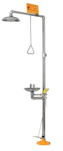 This image has an empty alt attribute; its file name is Emergency-Shower-with-eye-wash-station.jpg